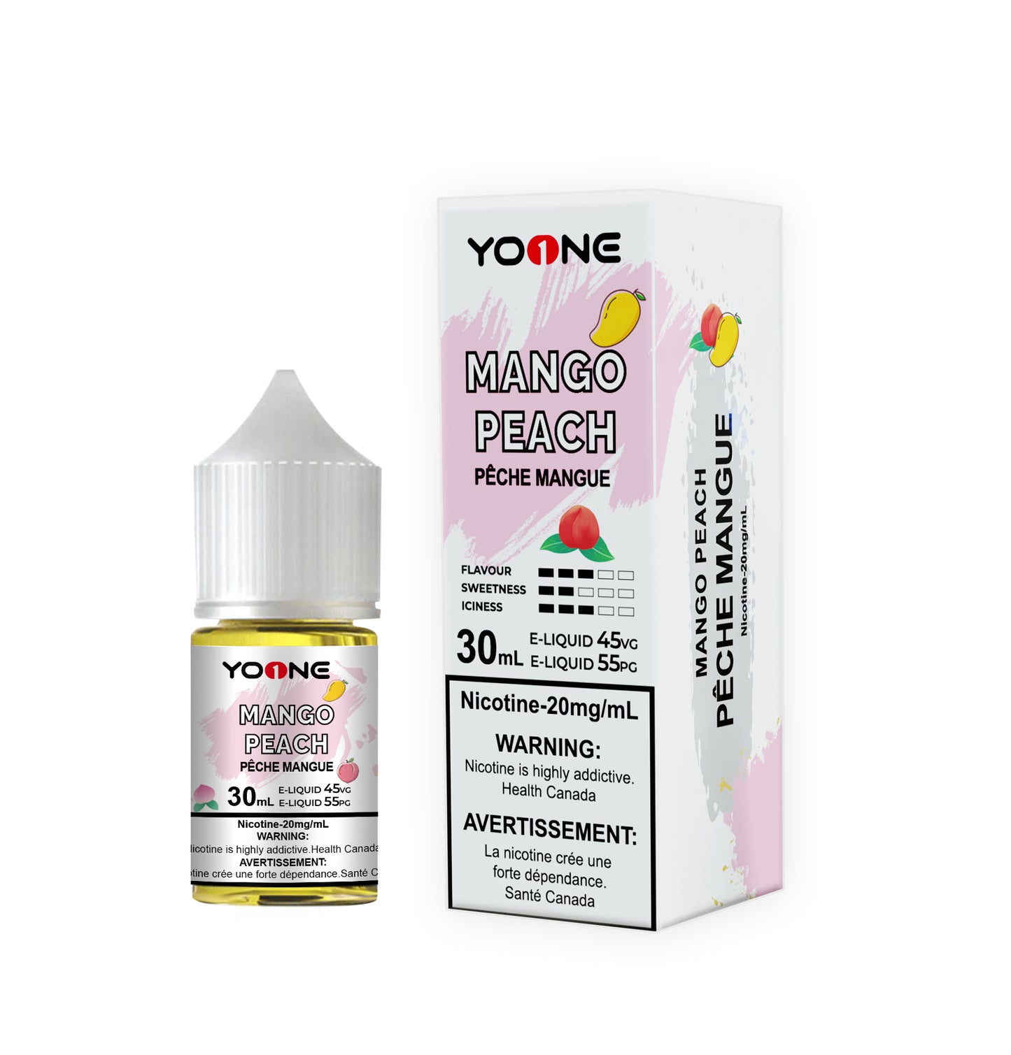  YOONE E-LIQUID MANGO PEACH