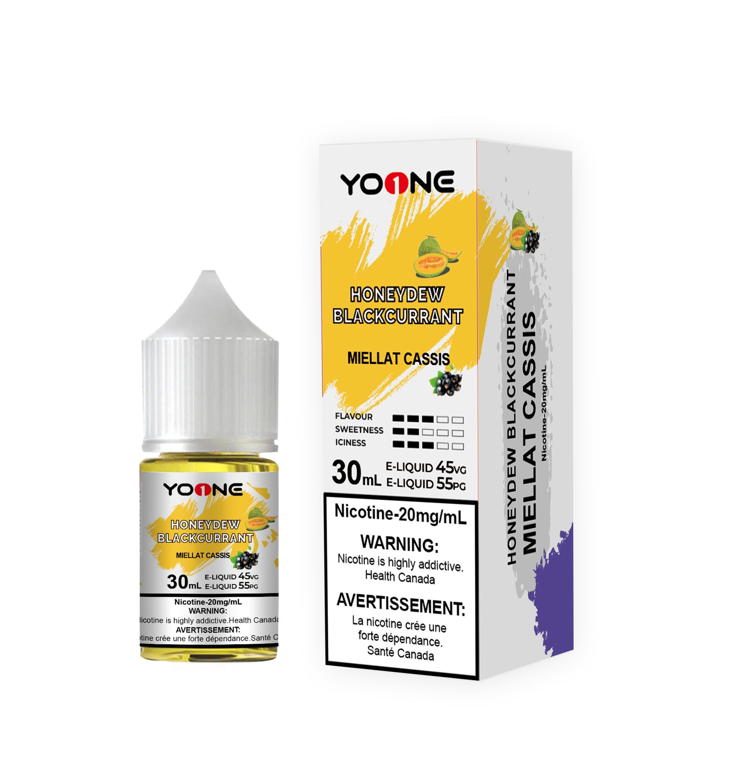  YOONE E-LIQUID HONEYDEW BLACKCURRANT