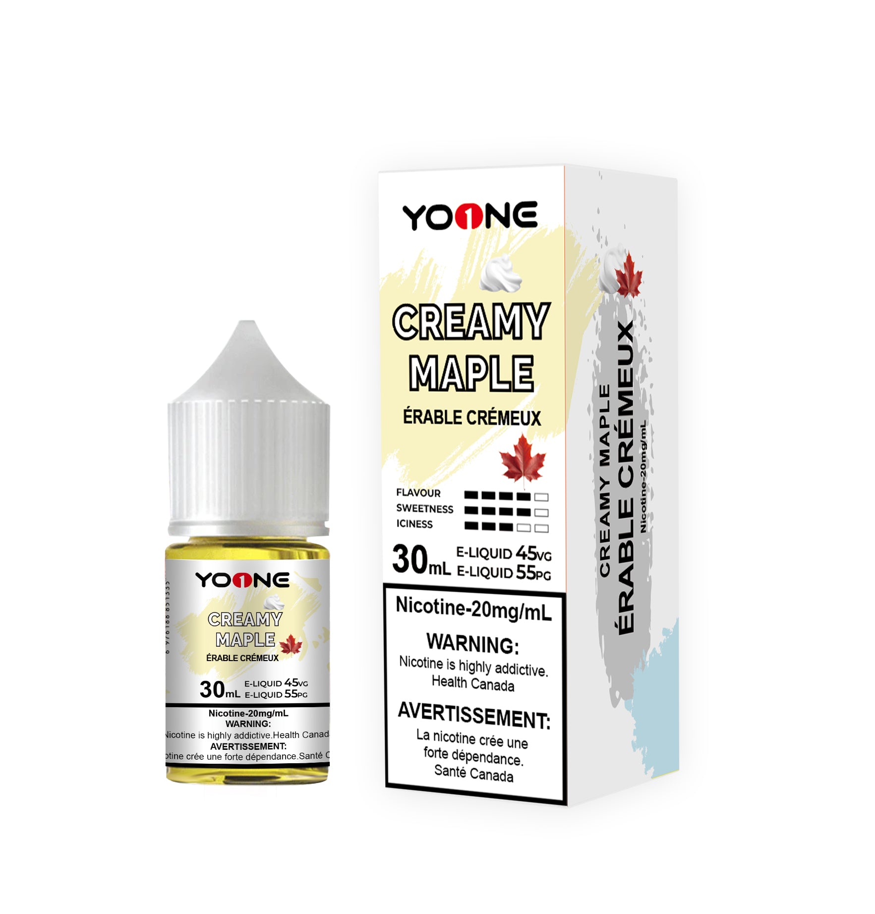  YOONE E-LIQUID CREAMY MAPLE