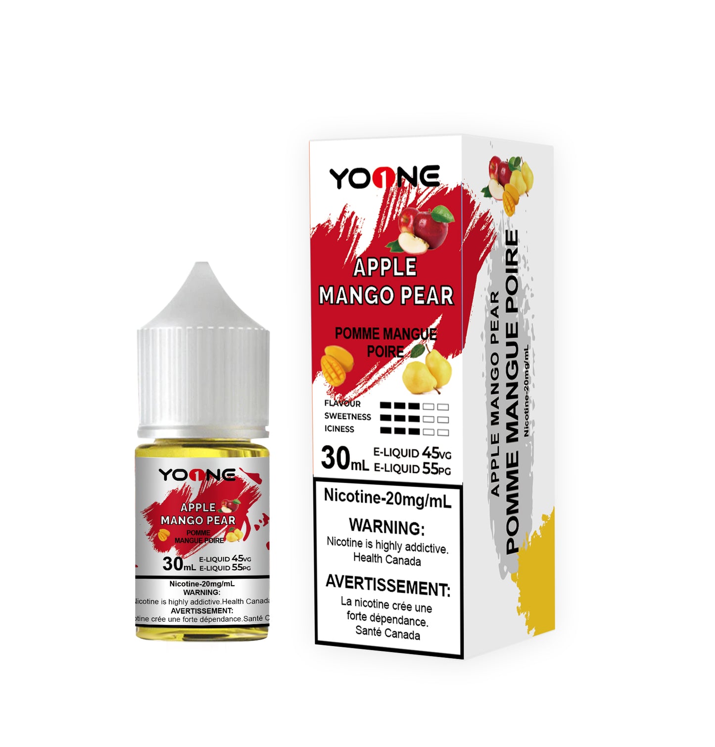  YOONE E-LIQUID APPLE MANGO PEAR