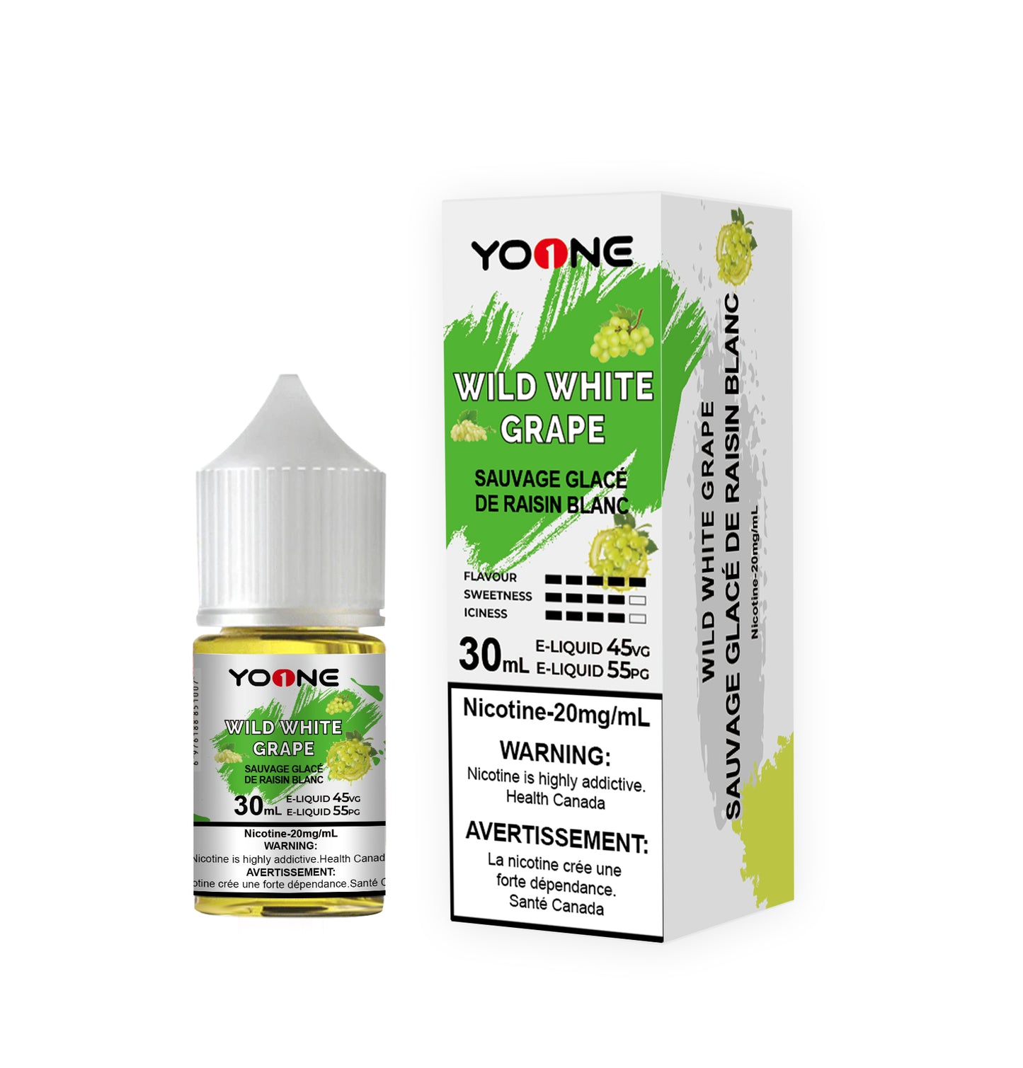  YOONE E-LIQUID WILD WHITE GRAPE