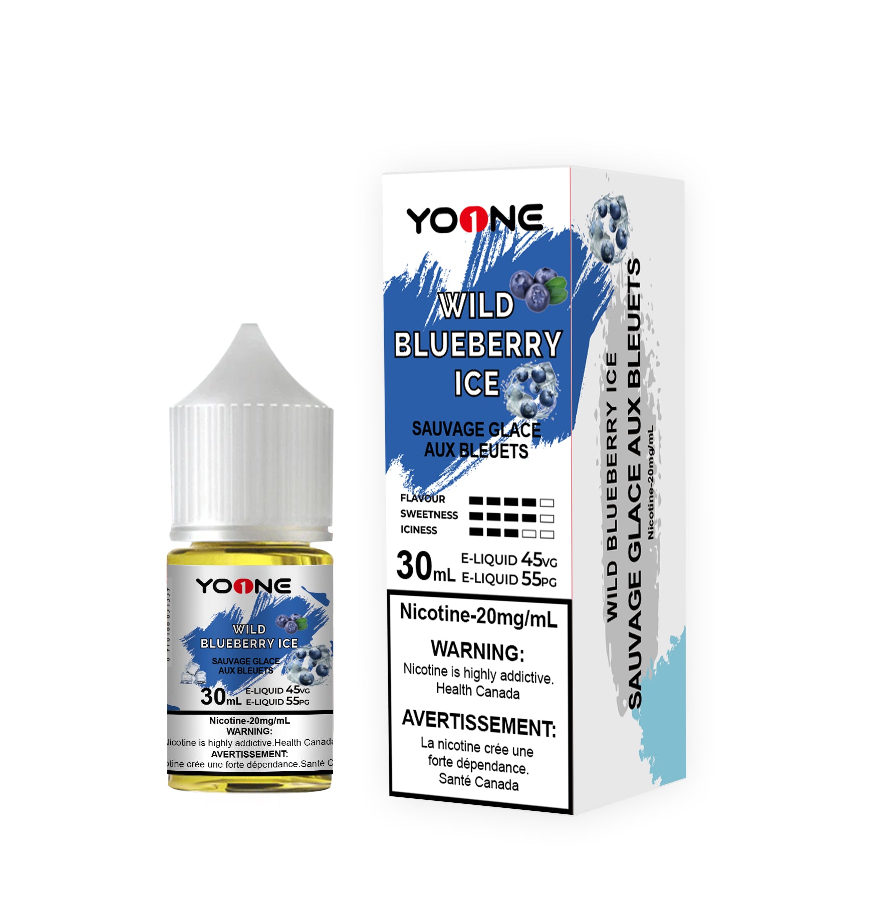  YOONE E-LIQUID  WILD BLUEBERRY ICE