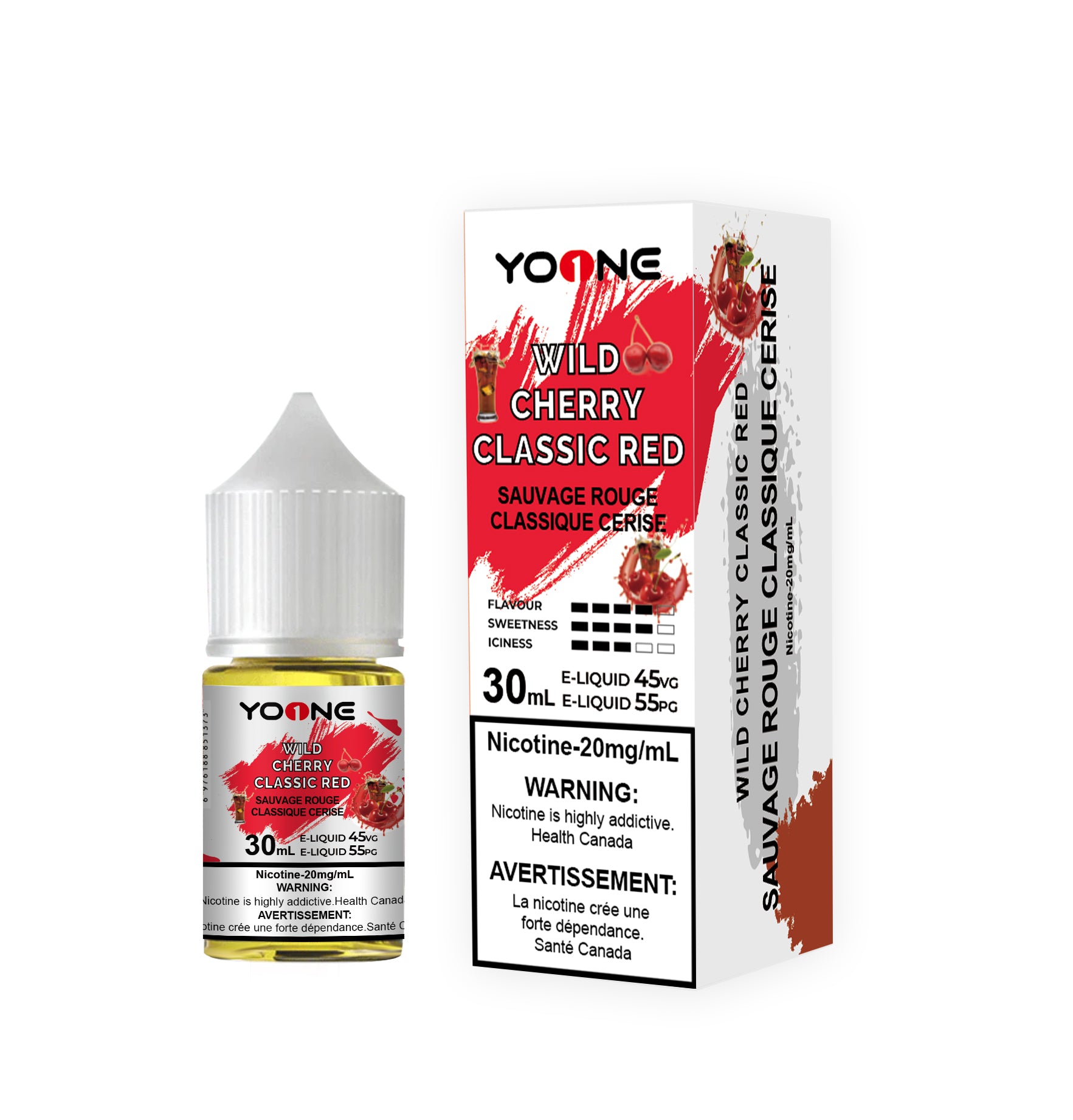  YOONE E-LIQUID  WILD CHERRY CLASSIC RED