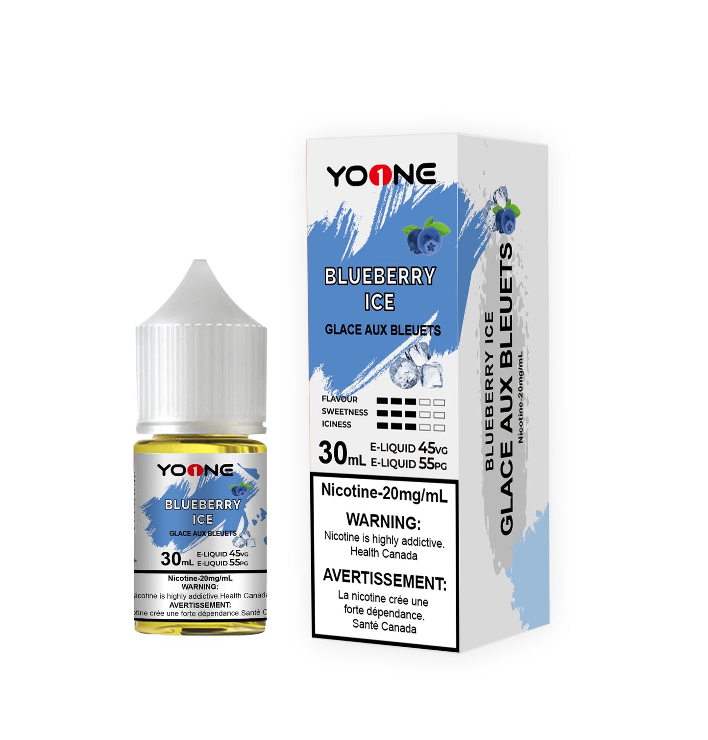  YOONE E-LIQUID  BLUEBERRY ICE