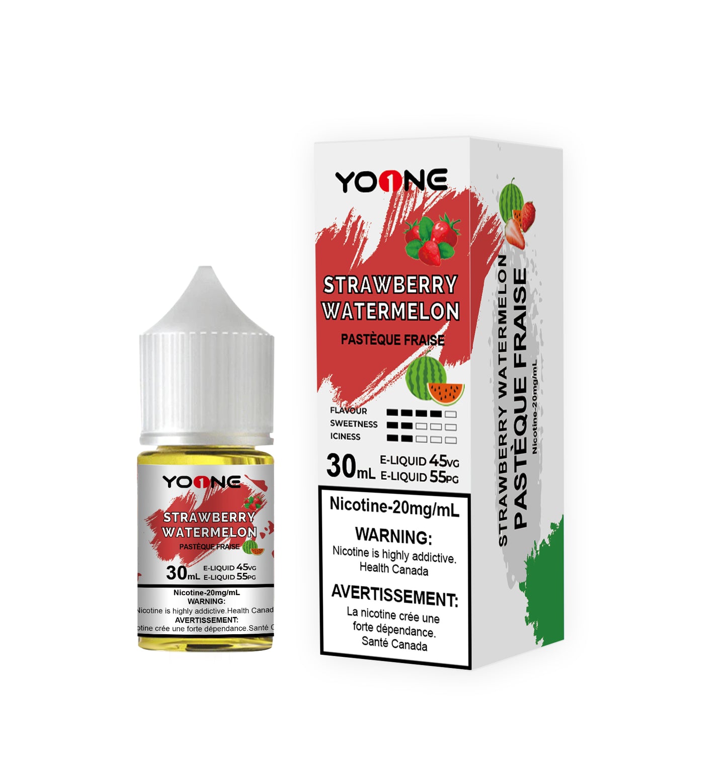  YOONE E-LIQUID  STRAWBERRY WATERMELON