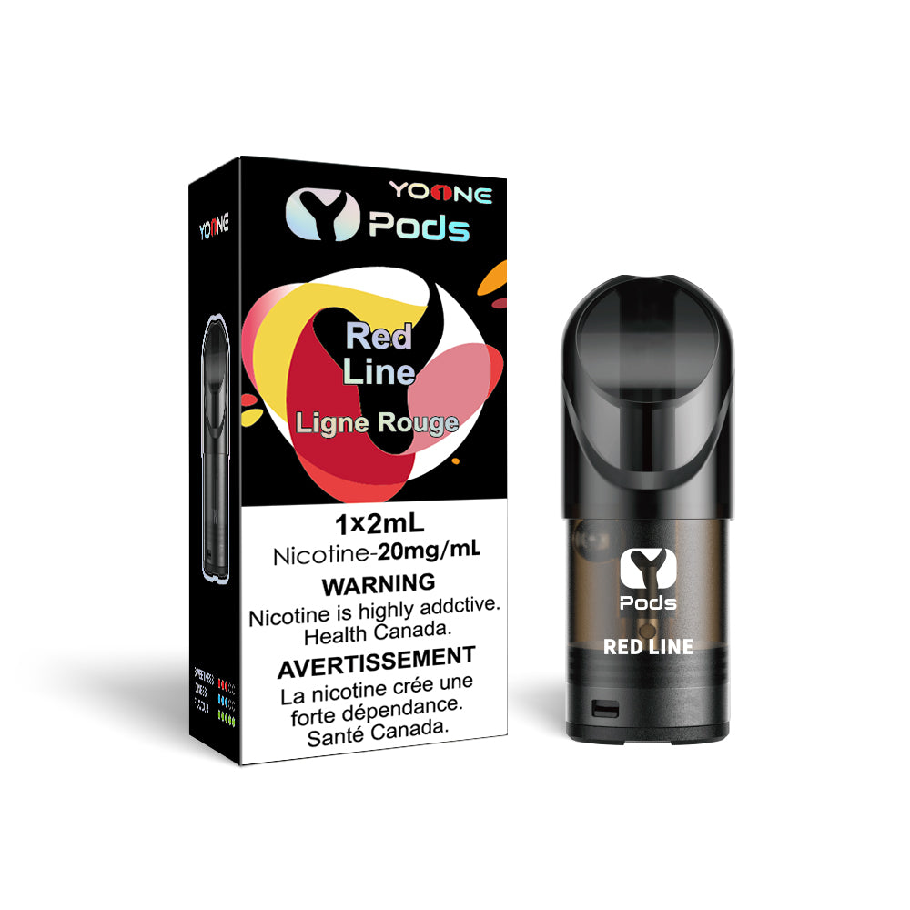 YOONE Y-PODS 2% Pods  (STLTH/ZPODS/ALLO - Compatible Vape pods)